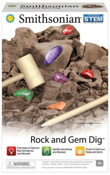 SMITHSONIAN ROCK AND GEM DIG