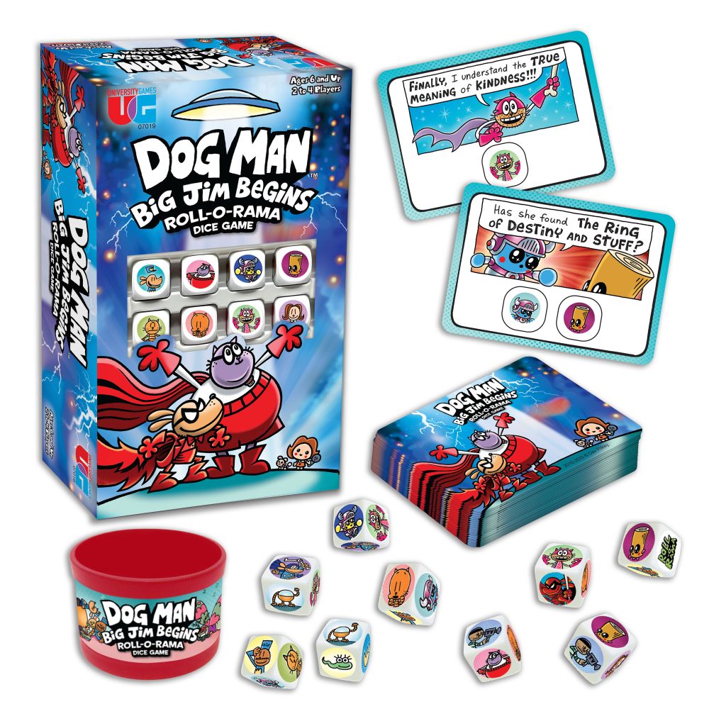 BIG JIM BEGINS ROLL-O-RAMA DICE GAME - DOGMAN