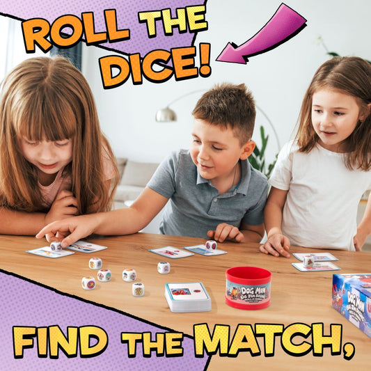 BIG JIM BEGINS ROLL-O-RAMA DICE GAME - DOGMAN