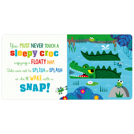 NEVER TOUCH A SLEEPY LION!