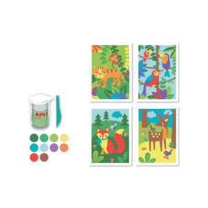 SAND ART COLOREA CON ARENA 4U