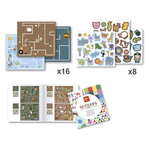 STICKERS BOX LABERINTOS