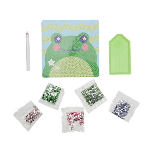 FUNNY FROG RAZZLE DAZZLE DIY MINI GEM ART KIT