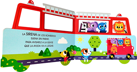 MINI MUNDOS VEHÍCULOS - EL CAMIÓN DE BOMBEROS