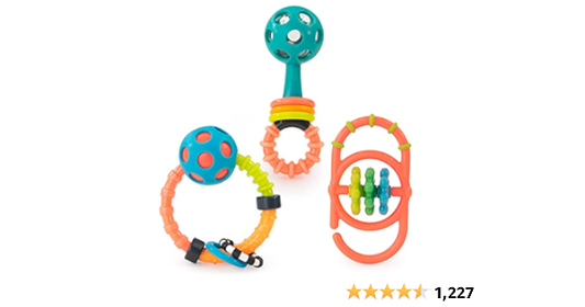 MY FIRST RATTLES NEWBORN GIFT SET