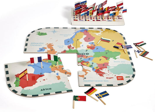 PUZLE EUROPA BANDERAS