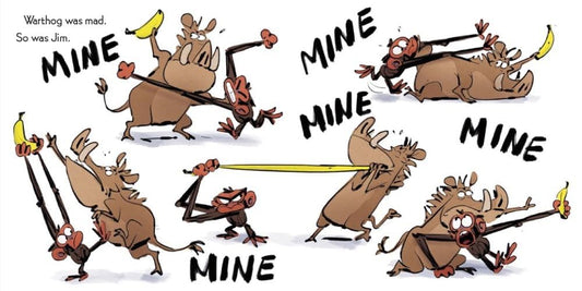 GRUMPY MONKEY MINE! BOARD BOOK