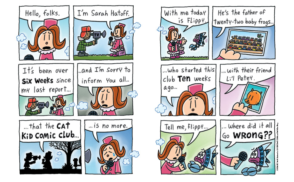 CAT KID COMIC CLUB INFLUENCERS