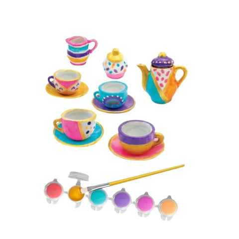 MY ITTY BITTY CERAMIC TEA SET-AKA