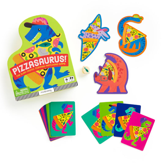 PIZZASAURUS SHAPED BOX GAME