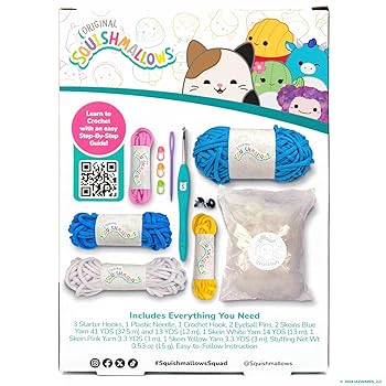 SQUISHMALLOW CROCHET KIT-BEBE