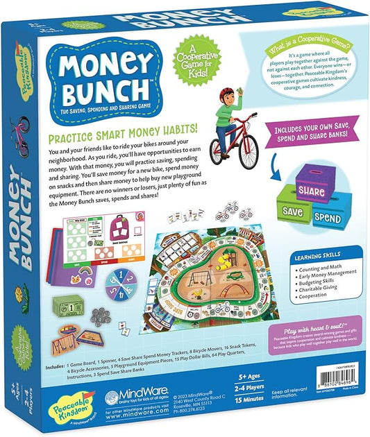 MONEY BUNCH SAVING SPENDING AND SHARING GAME