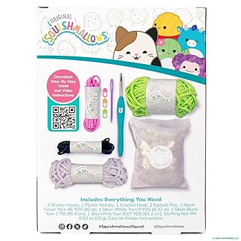 SQUISHMALLOW CROCHET KIT-WENDY