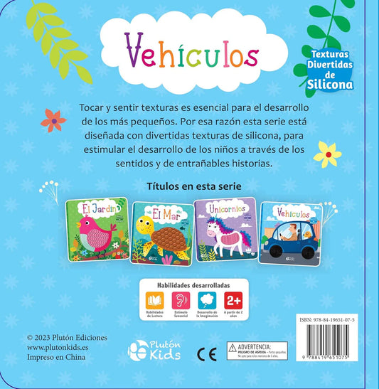 TEXTURAS DIVERTIDAS DE SILICONA - VEHÍCULOS