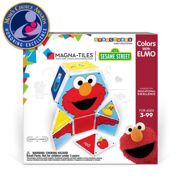 COLOR WITH ELMO MAGNA TILES
