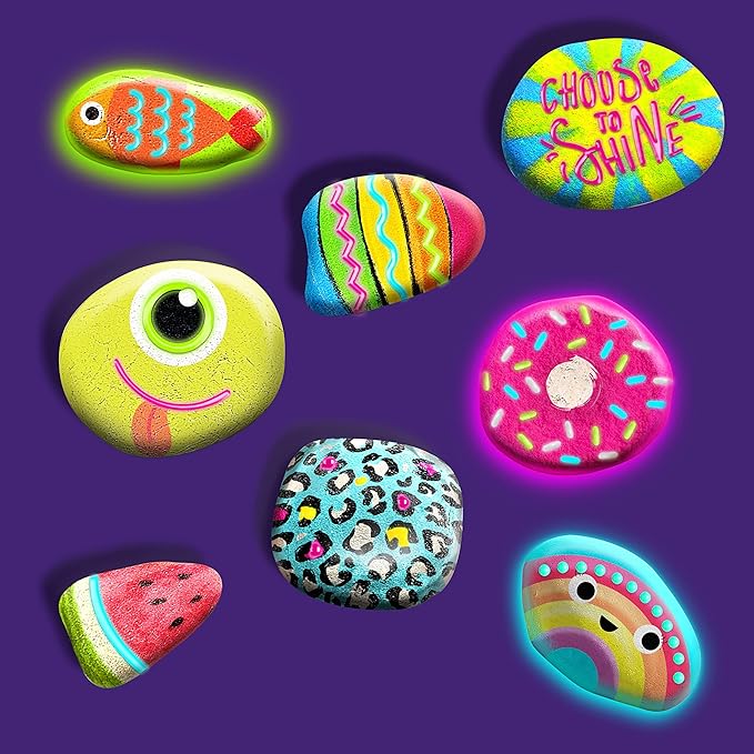 GLOW IN THE DARK ROCK ART KIT - AKA