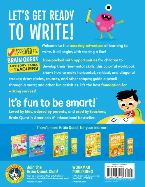 BRAIN QUEST LEARN TO WRITE PEN CONTROL