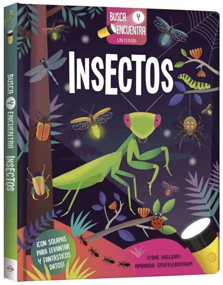 BUSCA Y ENCUENTRA INSECTOS LINTERNA