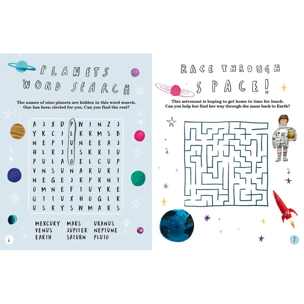 HERE WE ARE ACTIVITY BOOK