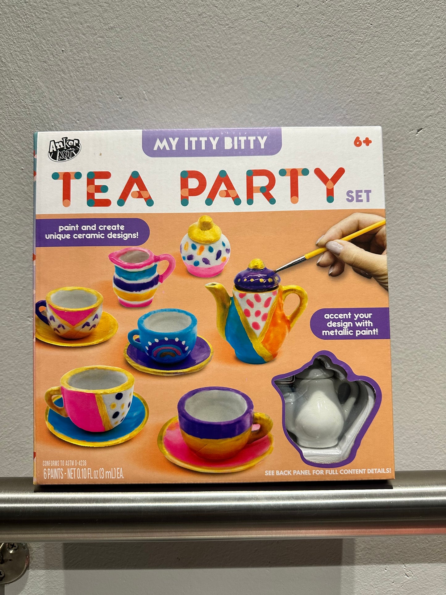 MY ITTY BITTY CERAMIC TEA SET-AKA