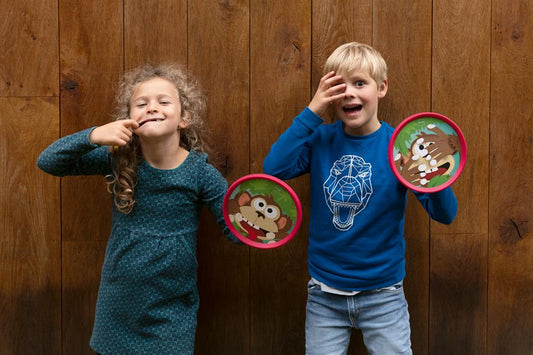 DUO DISKER SET FUNNY MONKEY