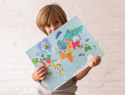 MAGNETICO MAPA MUNDI 40U