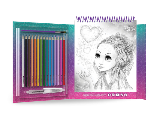 WATERCOLORING BOOK SET