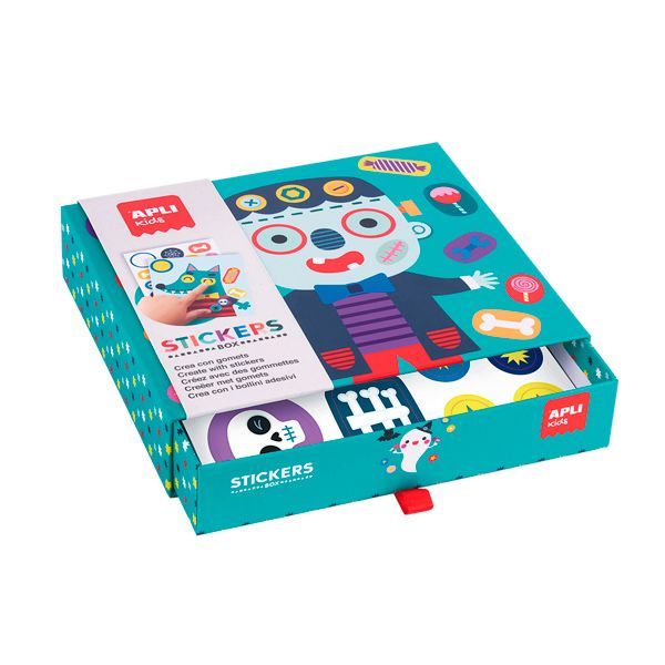 STICKERS BOX MONSTRUOS