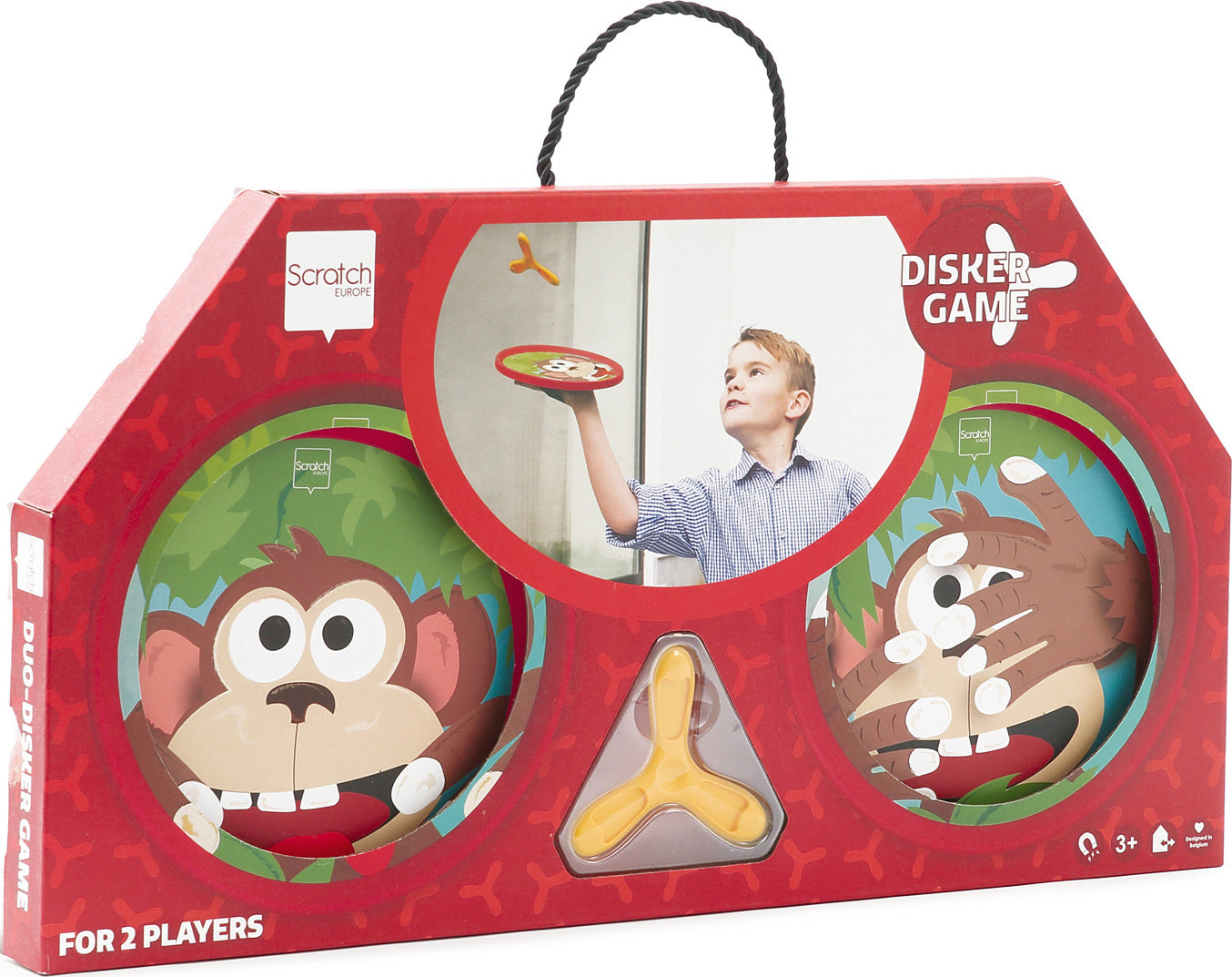 DUO DISKER SET FUNNY MONKEY