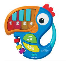 PIANO AND NUMBERS TOUCAN