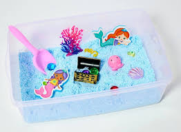 SENSORY BIN MERMAID