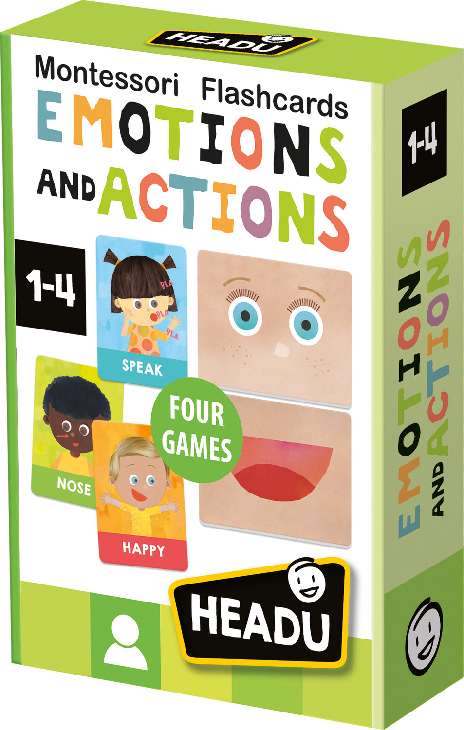 MONTESORI FLASHCARDS EMOTIONS AND ACTIONS