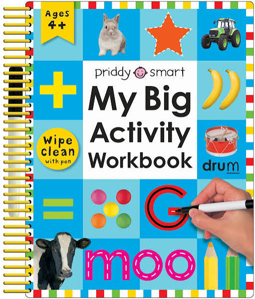 MY BIG ACTIVITY WORKBOOK - WIPE CLEAN WITH PEN