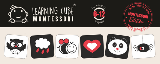 MONTESSORI BABY VISION CARDS 6-12M