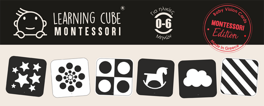MONTESSORI BABY VISION CARDS 0-6