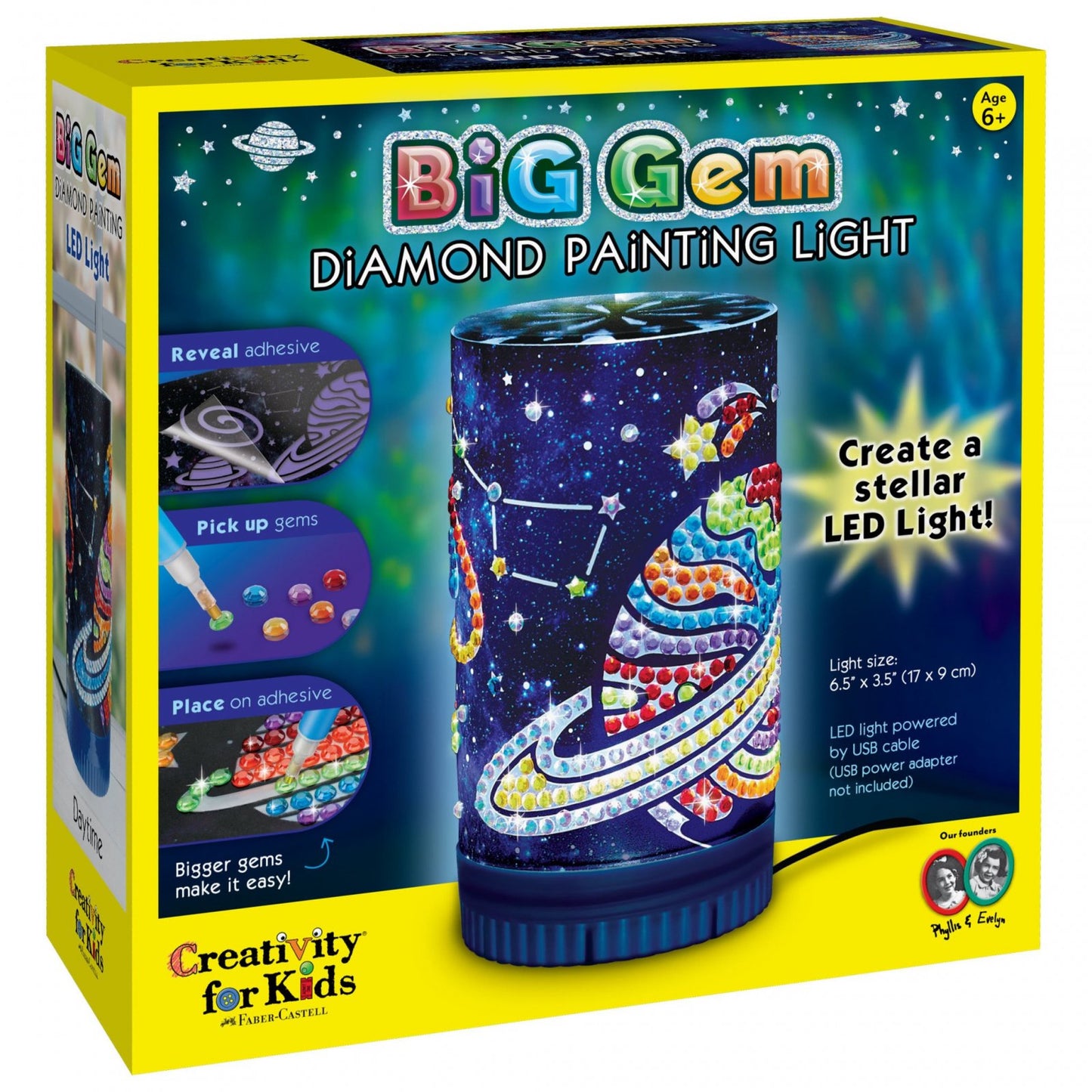 BIG GEM DIAMOND PAINTING LIGHT