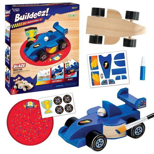 BUILDEEZ RACE CAR BLAZE