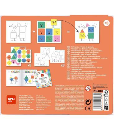 STICKERS BOX GEOMÉTRICOS EMOCIONES
