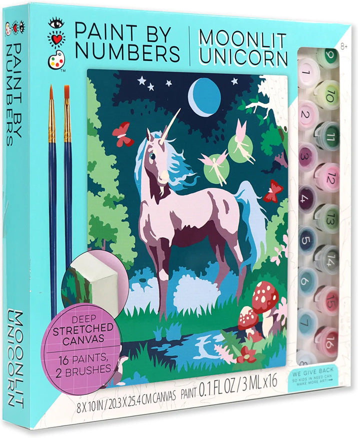 PAINT BY NUMBERS UNICORN