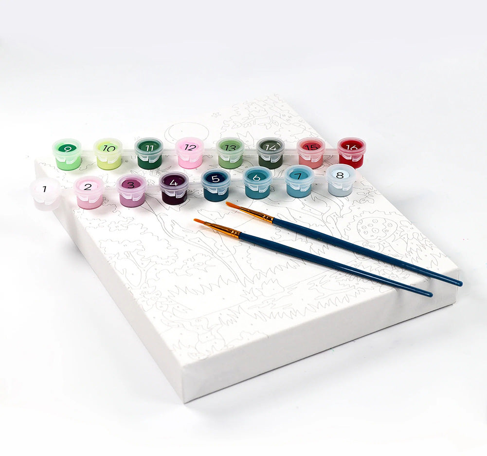 PAINT BY NUMBERS UNICORN