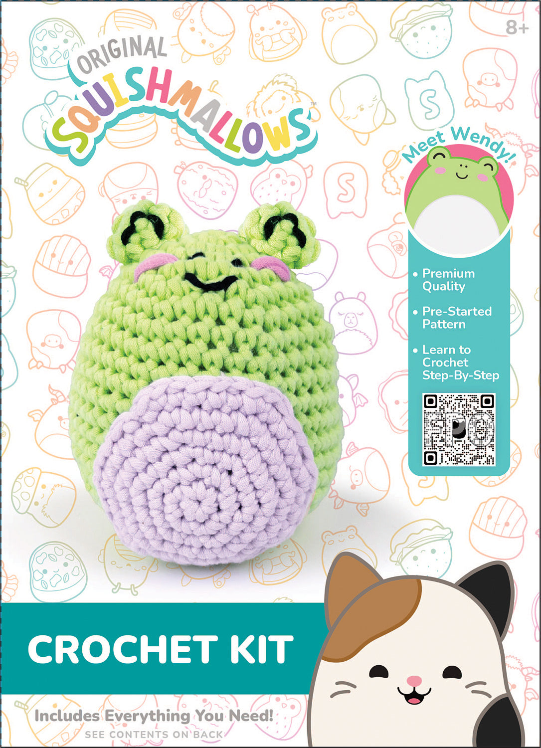 SQUISHMALLOW CROCHET KIT-WENDY