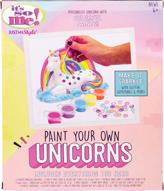 PAINT YOUR OWN UNICORNS - MAKE IT SPARKLE
