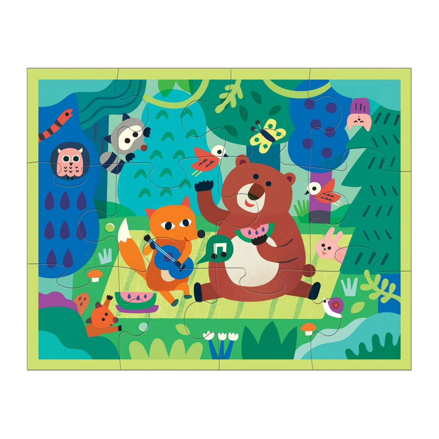 WOODLAND PICNIC POUCH PUZZLE