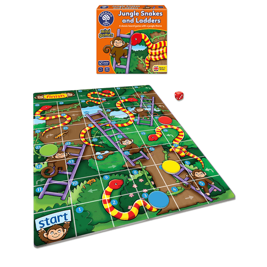 Jungle Snakes And Ladders