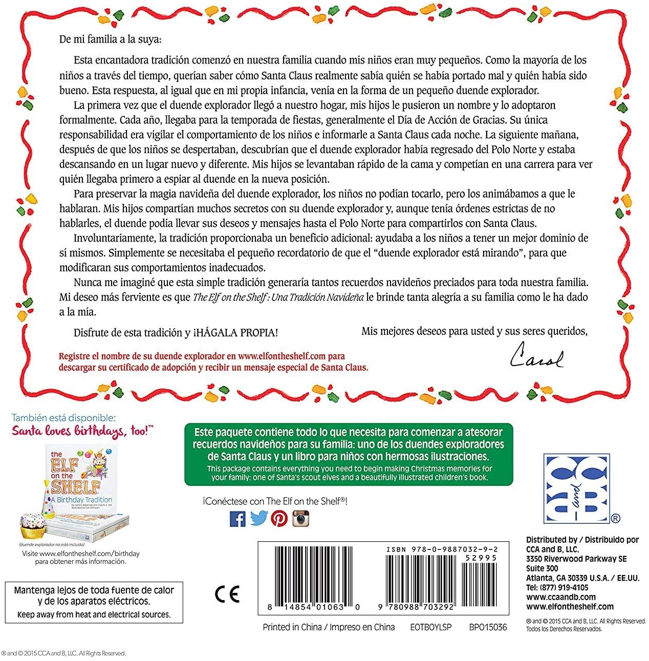 Elf On The Shelf - Niño