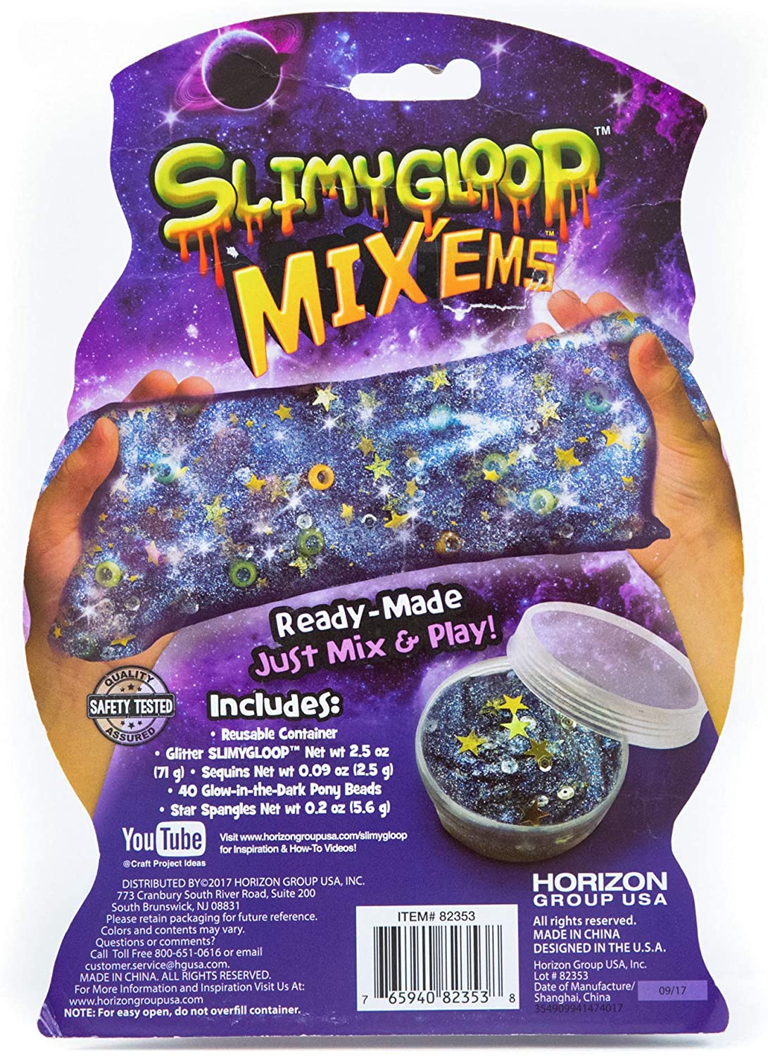 Slimygloop Mix'Ems - Galaxy