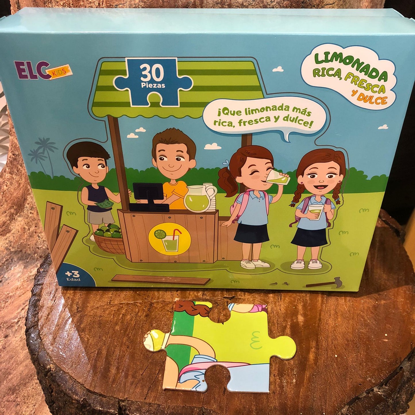 ROMPECABEZAS LIMONADA RICA, FRESCA Y DULCE