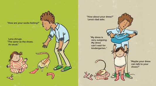 Lenas Shoes Are Nervous