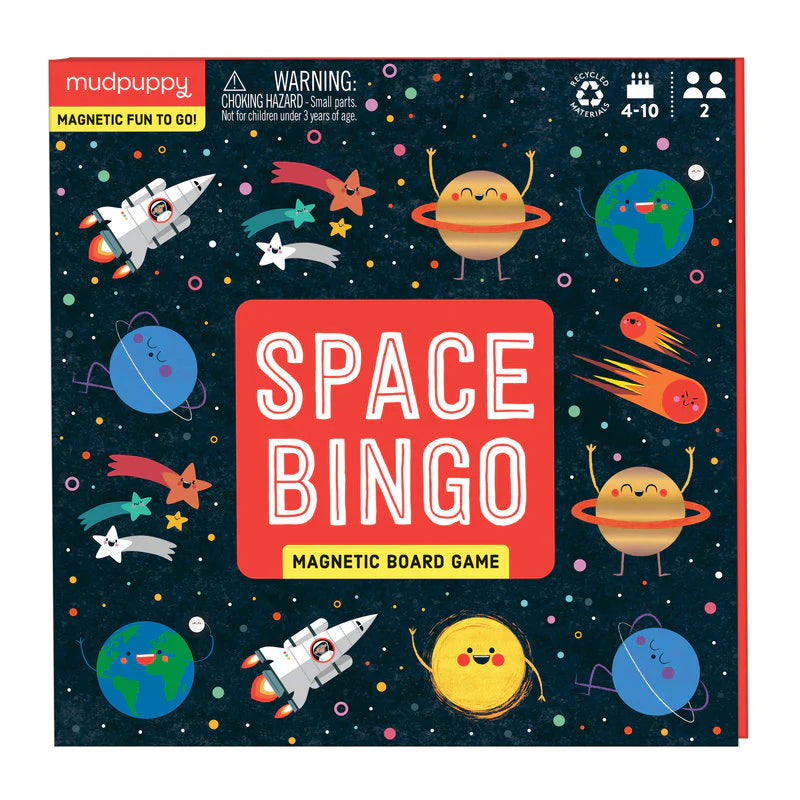 SPACE BINGO MAGNETIC BOARD GAME