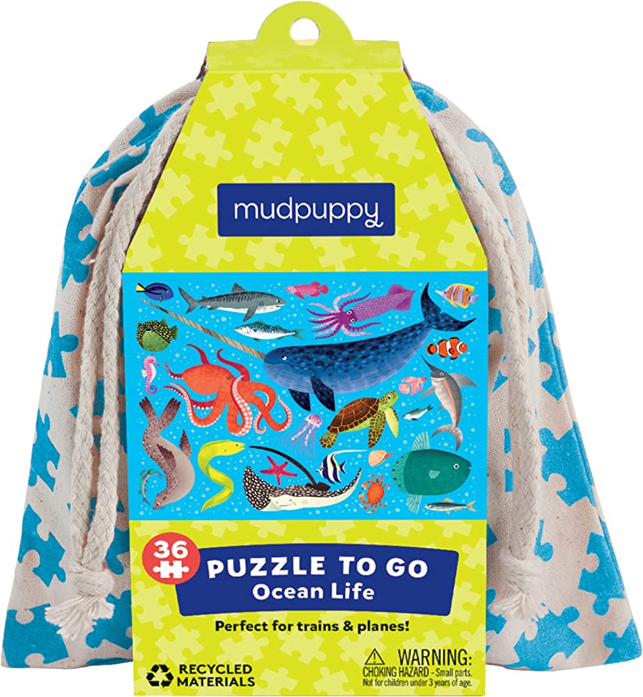 OCEAN LIFE PUZZLE TO GO